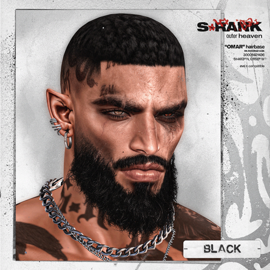 S-RANK "OMAR" HAIRBASE / BLACK