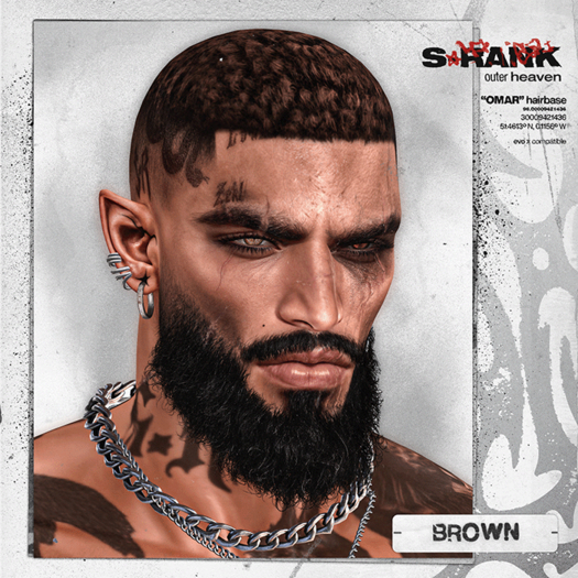 S-RANK "OMAR" HAIRBASE / BROWN