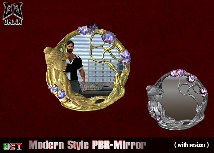 [GMan] MIR - Modern Style PBR-Mirror