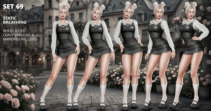 DePERLA POSES - Set 69 Static + Breathing