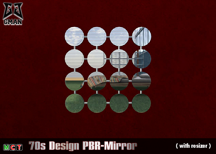 [GMan] MIR - 70s Design PBR-Mirror