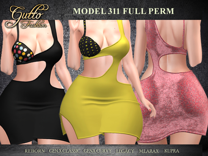 !GUTTO! MODEL 311 FULL PERM