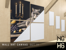 Wall Art Canvas - Set III