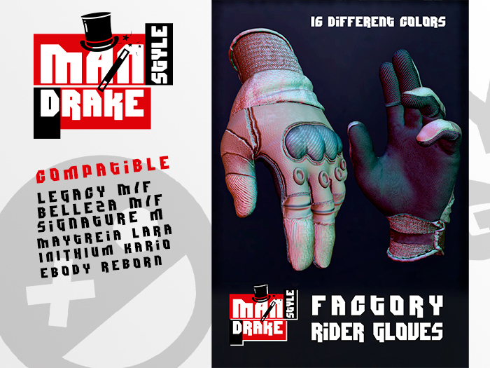 "MS" Factory Rider Gloves