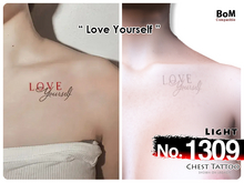 (Chest Tattoo) No.1309 Light