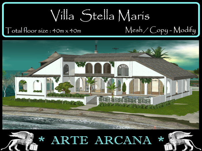 ARTE ARCANA : Villa Stella Maris 