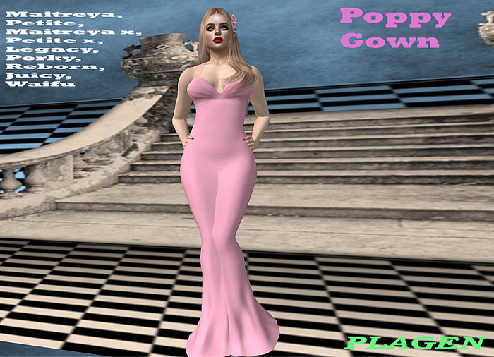 Poppy Gown   - PLAGEN  (ADD)
