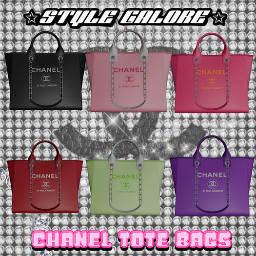 STYLEGALORE CHANEL TOTE BAG FATPACK