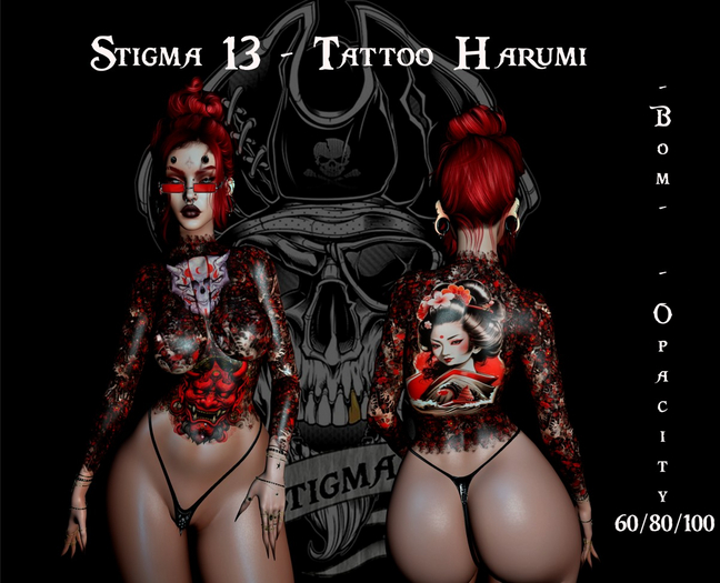 Stigma 13 - Tattoo Harumi