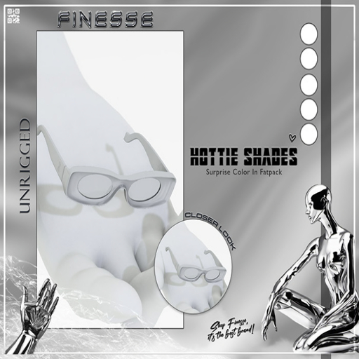 F(E) WHITE HOTTIE SHADES