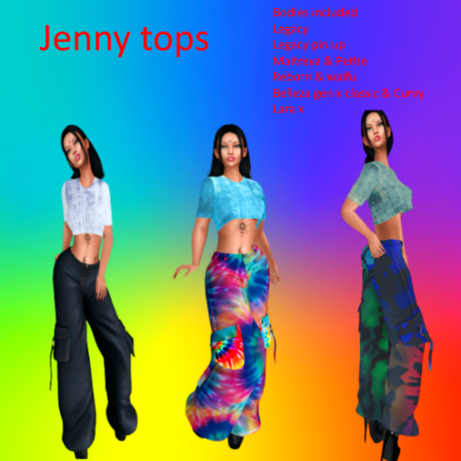 <JB>Jenny tops fatpack