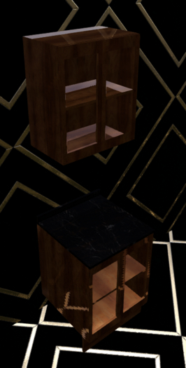 Cabinet Set With HUD