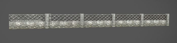 fencing wall long