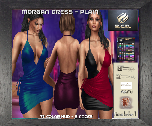 BCD Morgan Plain Dress DEMO