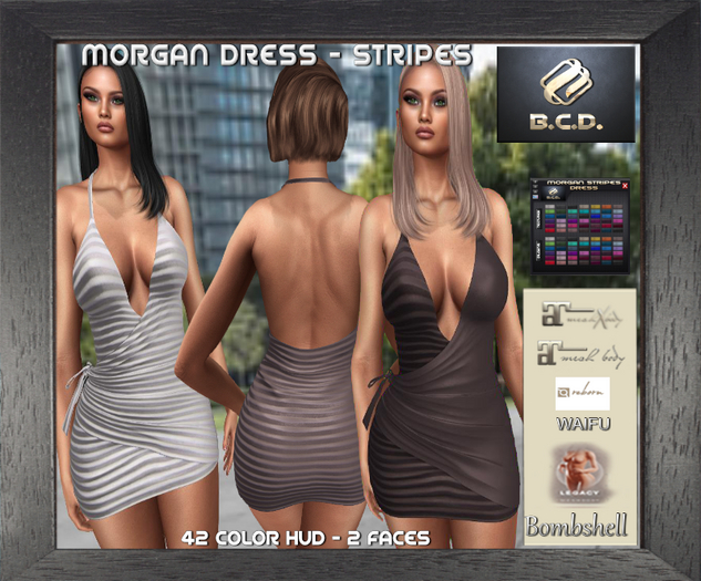 BCD Morgan Stripes Dresses