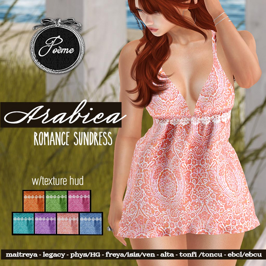 {Poeme} Arabesca Romance Sundress w/HUD
