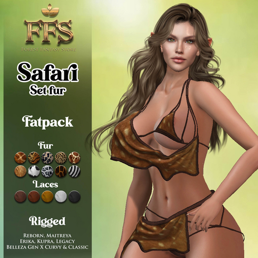 [FFS] SAFARI SET FUR - FATPACK