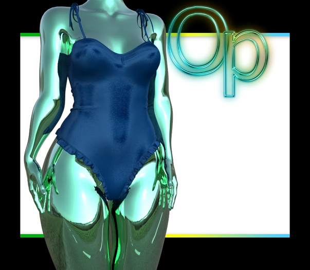 Blue Beachwear Reborn