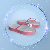 Pink Gem Flip Flops Kupra