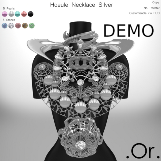 . Or . Hoeule Necklace Silver DEMO