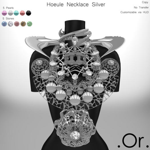 . Or . Hoeule Necklace Silver