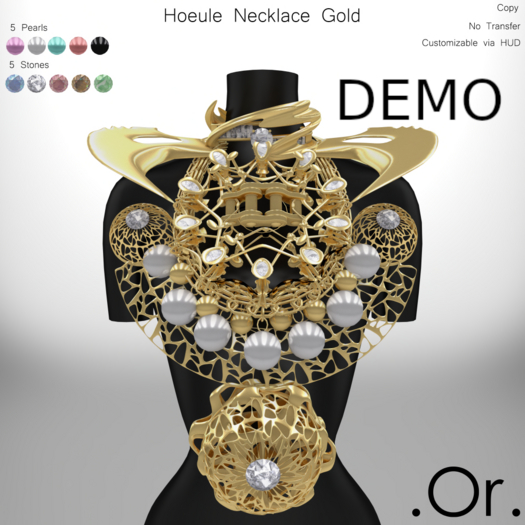 . Or . Hoeule Necklace Gold DEMO