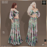 SAS - Pippa Green Boho Outfit (LaraX & MB)  
