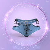 Denim Black Andy Shorts LaraX