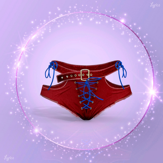 Red Andy Shorts LaraX