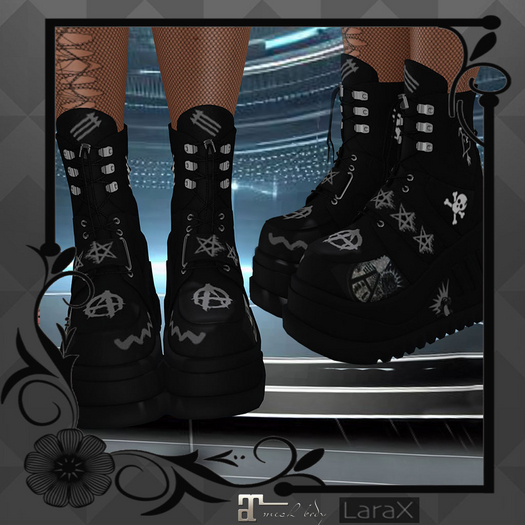 V2V COMBAT BOOTS PUNK (LARA & X (add me )