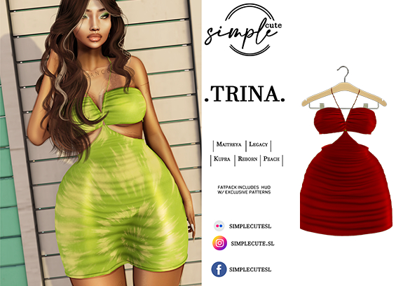 [simpleCUTE] Trina -Red  //ADD ME//