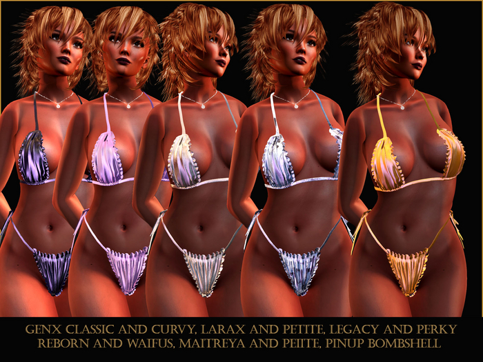DEMO TANJA BIKINI,GENX,CLASSIC,CURVY,KUPRA,LARAX,PETITE, LEGACY,PERKY,MAITREYA,PETITE,REBORN,WAIFUS,BOMB SHELL