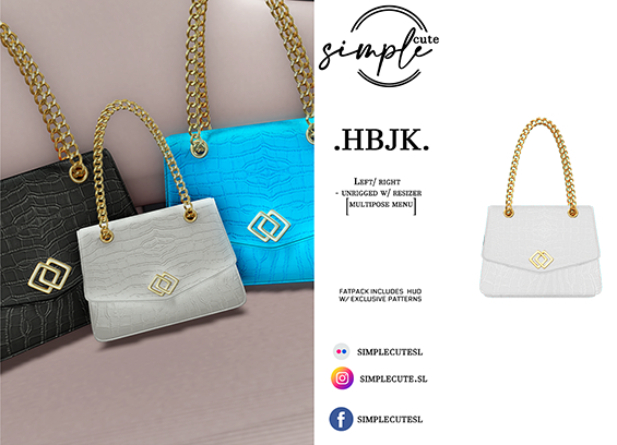 [simpleCUTE]  HBJK - White  //ADD ME//