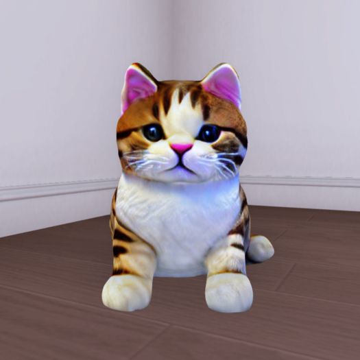 Cute stuffed cat