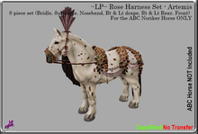 ~LP~ Rose Harness Set (ABC Noriker) BOXED  Artemis