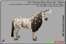 ~LP~ Driving Miss Daisy Set [BOXED] ABC Noriker White