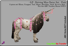 ~LP~ Driving Miss Daisy Set [BOXED] ABC Noriker Pink