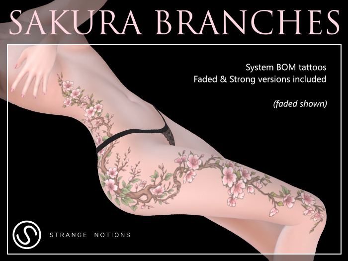 Sakura Branches Tattoo (BOM)