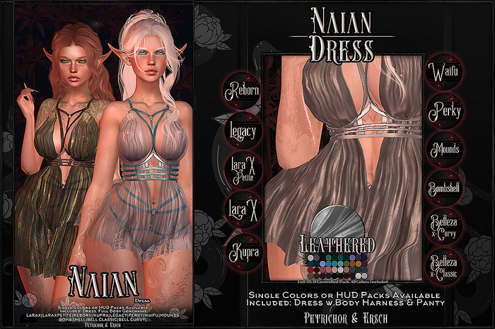 :[P&E]:- Naian - Pack - Leathered