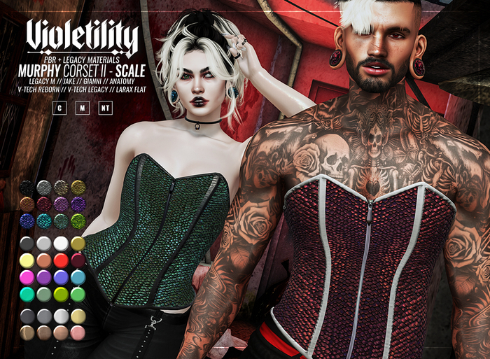 Violetility - Murphy Corset II [SCALE]