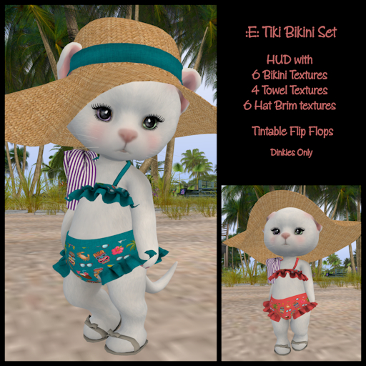 :E: Tiki Bikini Set
