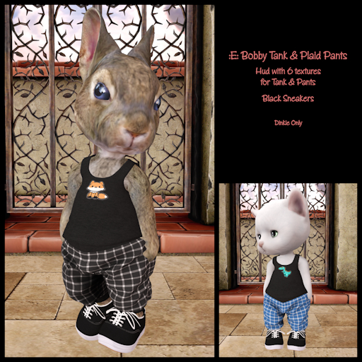 :E: Bobby Tank & Plaid Pants
