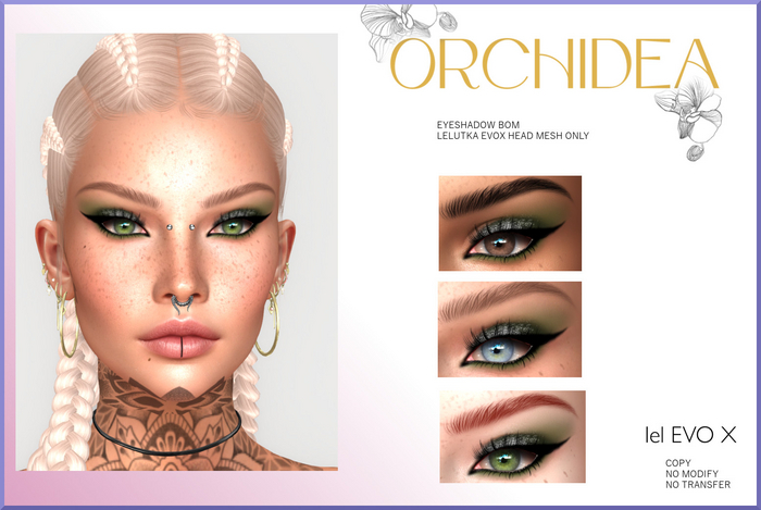 // ORCHIDEA // MAKE UP EYESHADOW 011