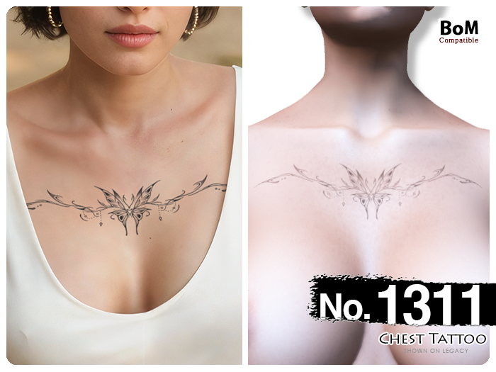 (Chest Tattoo) No.1311