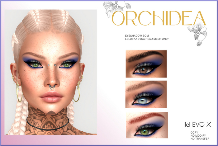 // ORCHIDEA // MAKE UP EYESHADOW 017