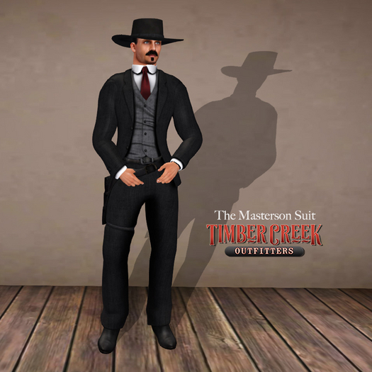 [Timber Creek] The Masterson Suit-Red-Boxed