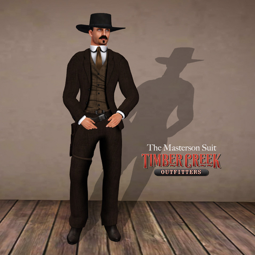 [Timber Creek] The Masterson Suit-Brown & Chestnut-Boxed