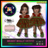 *LVD* Merry Holly Dress Outfit - TD/BEBE