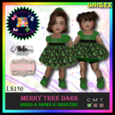 *LVD* Merry Tree Dark Dress Outfi - TD/BEBE