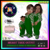 *LVD* Merry Tree Outfit - TD/BEBE